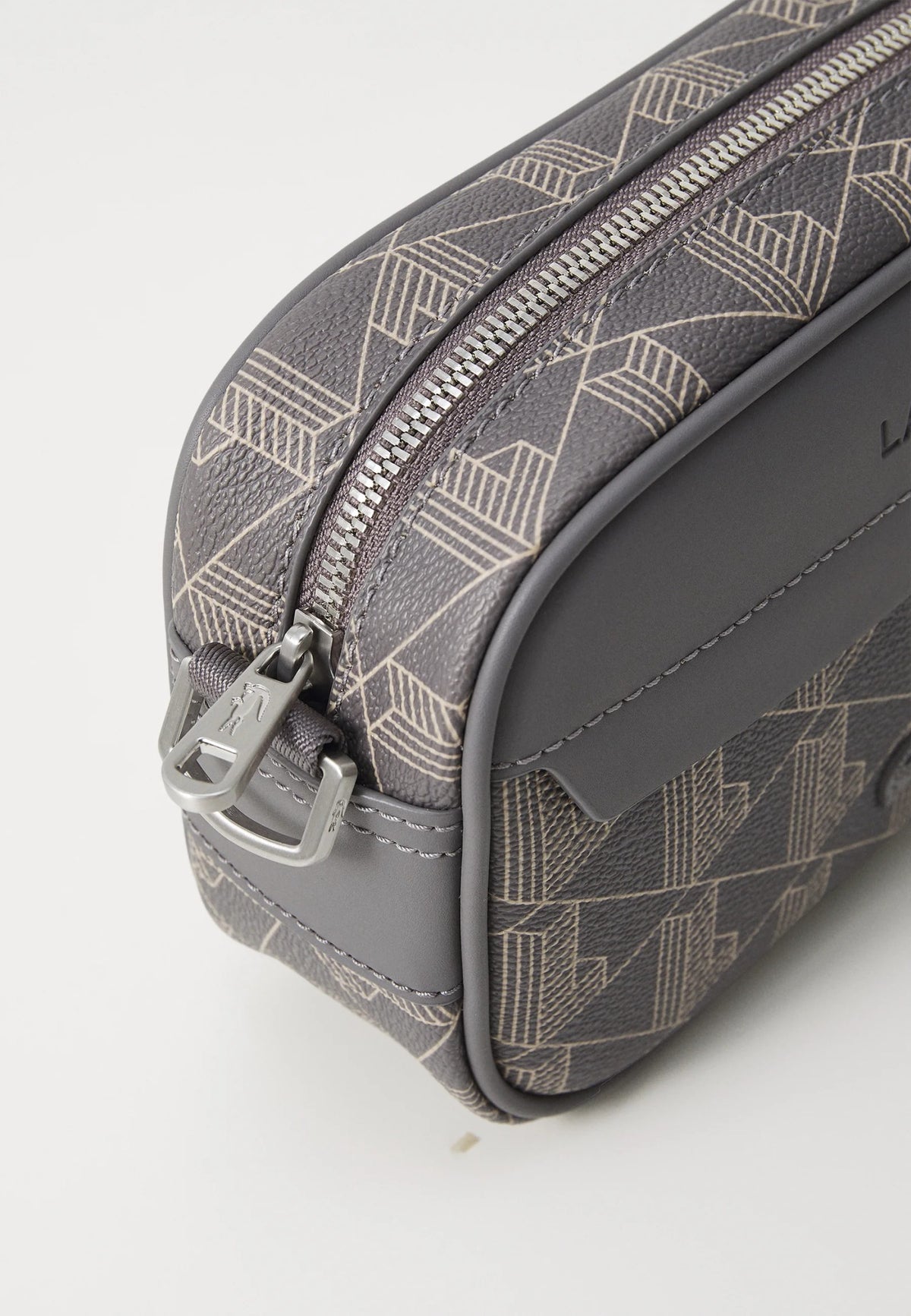 Monogram Camera Bag — Grey