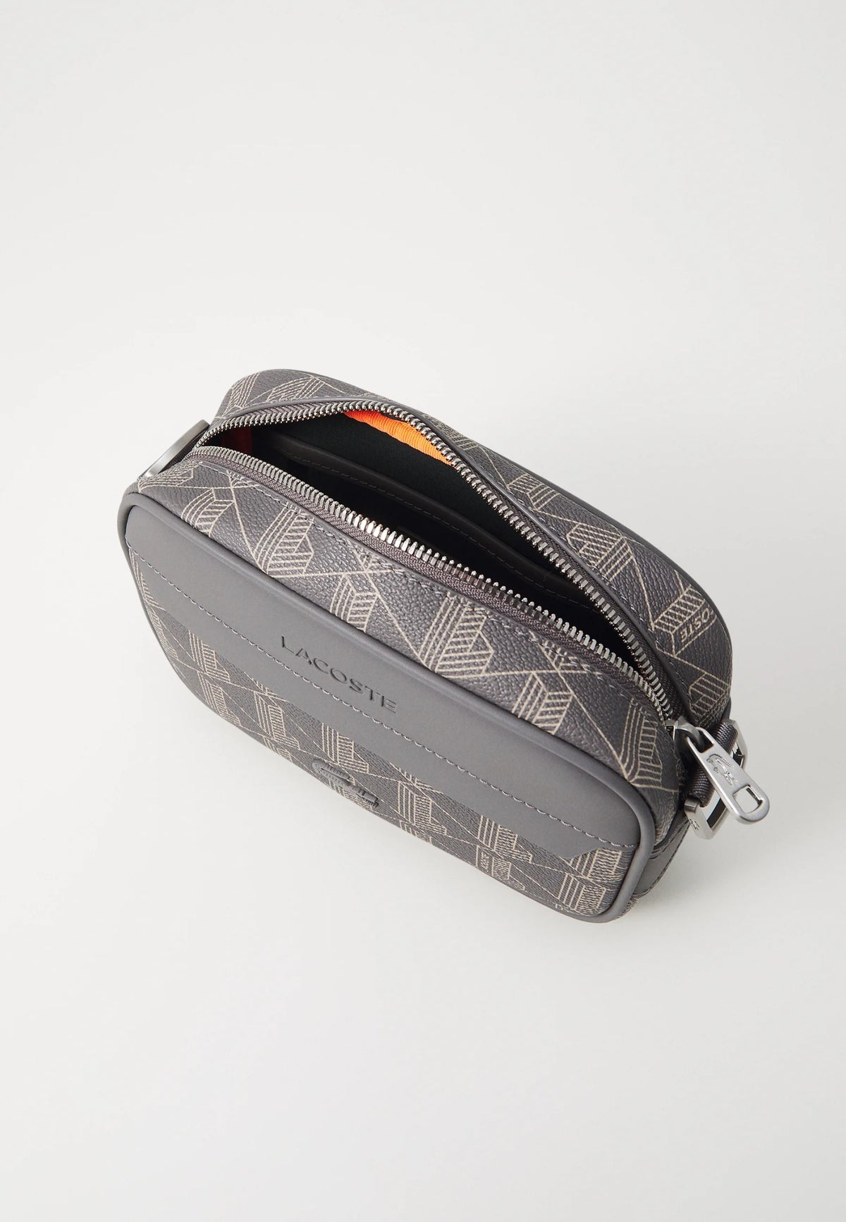 Monogram Camera Bag — Grey